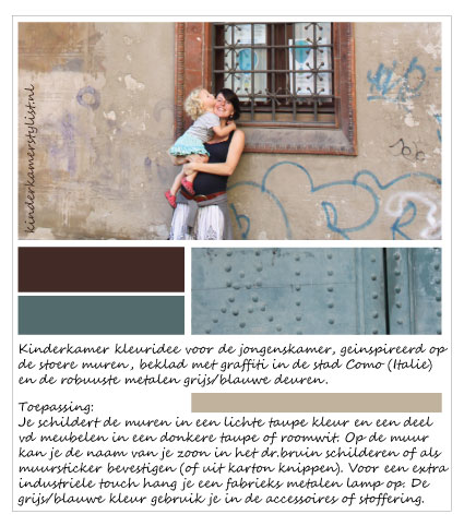 Inspiratie kinderkamer Italie