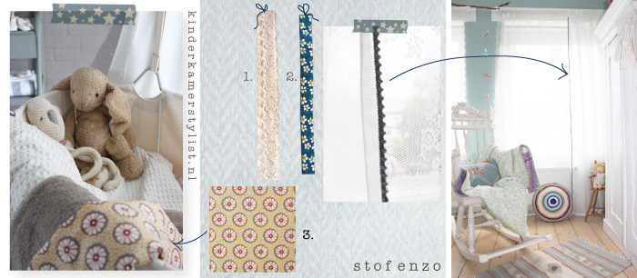 Stof enzo | stoffen DIY babykamer kinderkamer