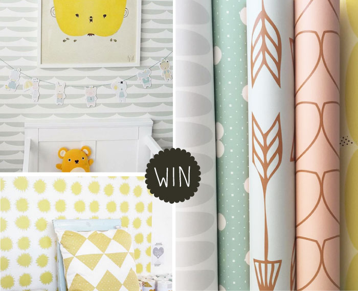 Behang Deur WIN roomblush kinderkamer behang via Kinderkamerstylist.nl - Behang Deur