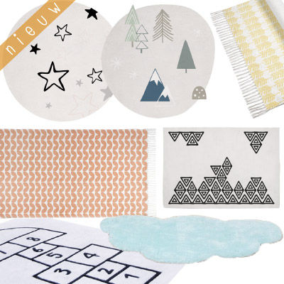Tapijt voor kinderkamer baby