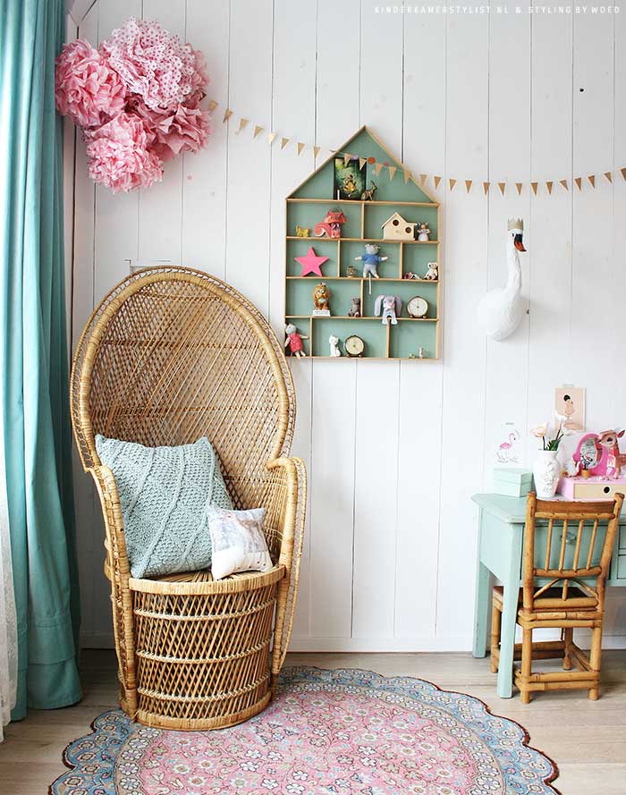 Verwonderend Meisjes slaapkamer ideeen | Kinderkamerstylist ES-61