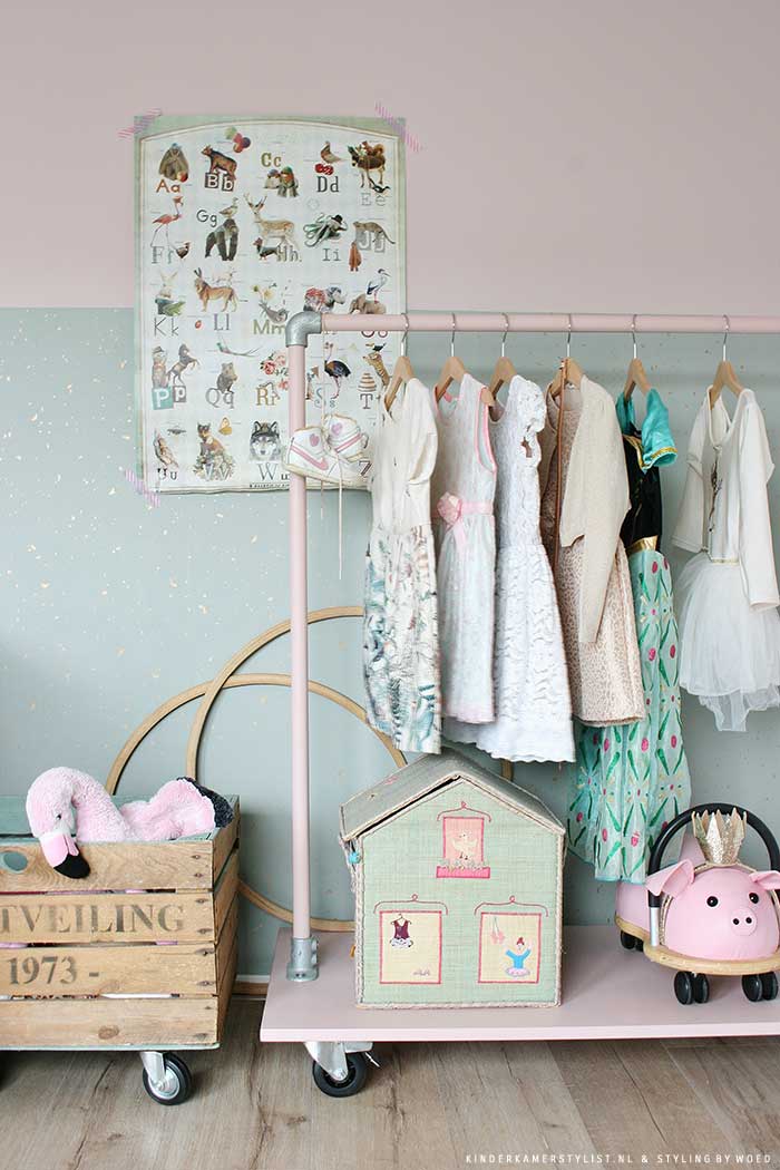 Verrassend Meisjes slaapkamer ideeen | Kinderkamerstylist UT-02