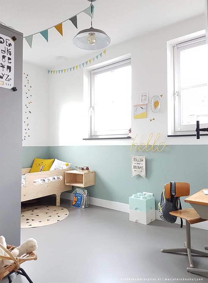 Peuter slaapkamer jongen Kinderkamerstylist