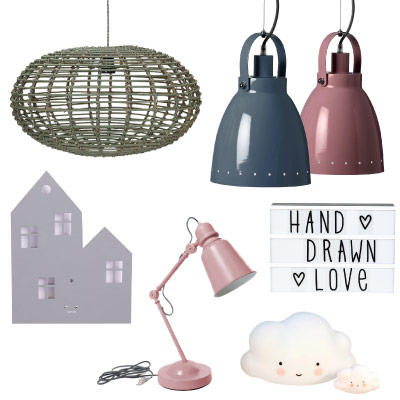 Leuke meiden lampen