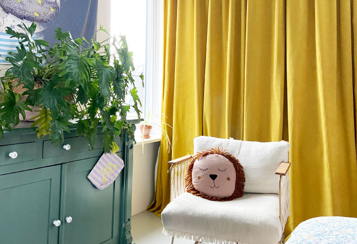 Kinderkamer gordijnen Kinderkamerstylist