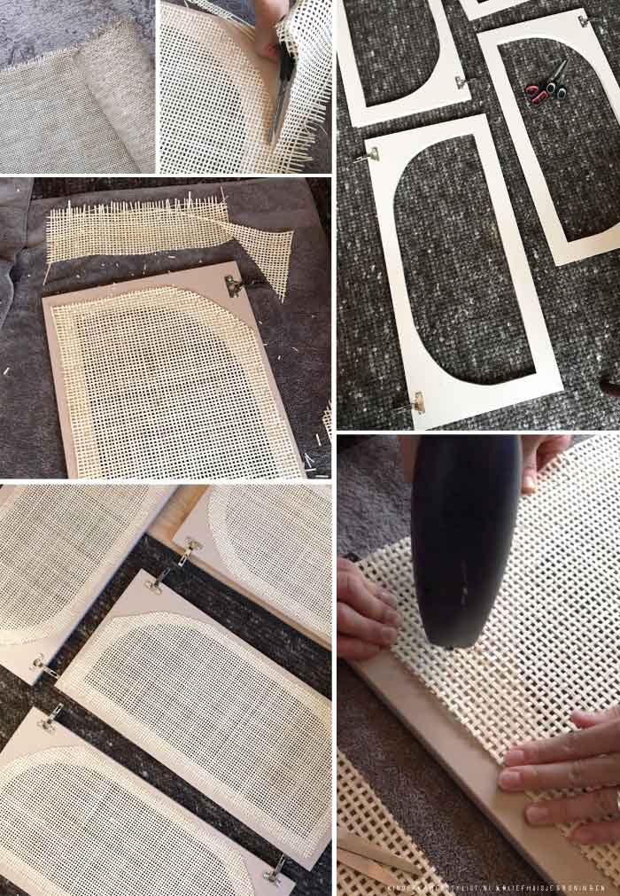 DIY webbing kast ikea