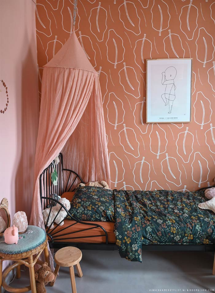 Kinderkamer behang Roomblush