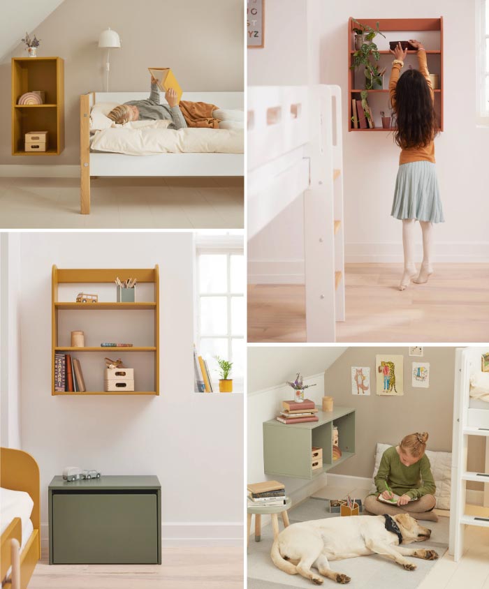 Boekenplank kinderkamer