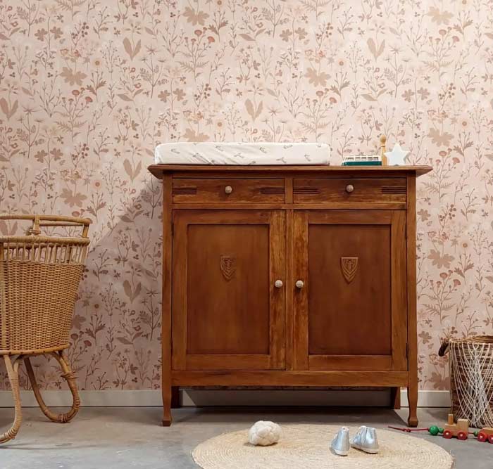 Duurzame commode babykamer