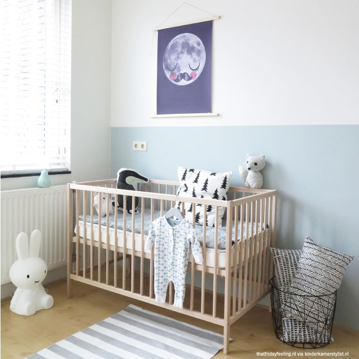 Babykamer inspiratie via Kinderkamerstylist.nl