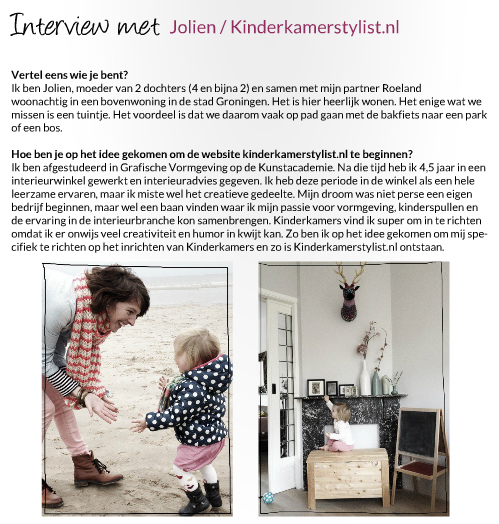 Kinderkamerstylist Interview Authentique Mignon