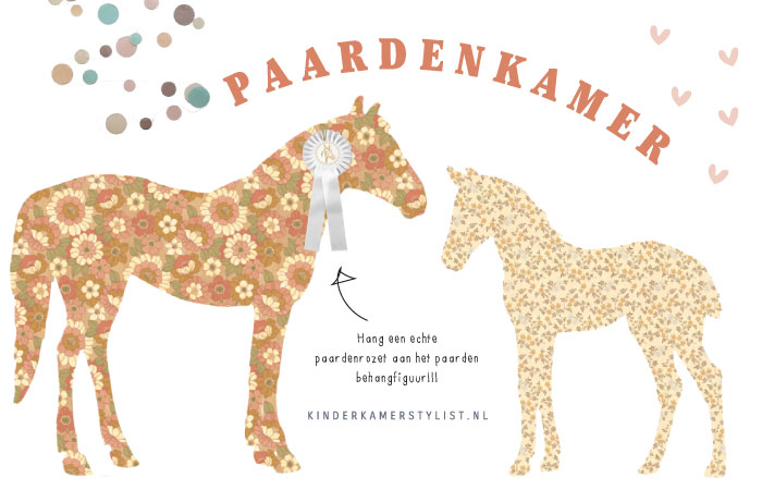 Kinderkamer paarden