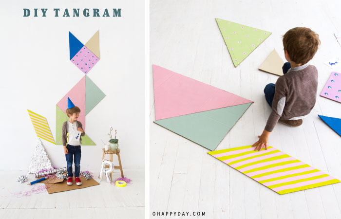 Tangram kinderkamer