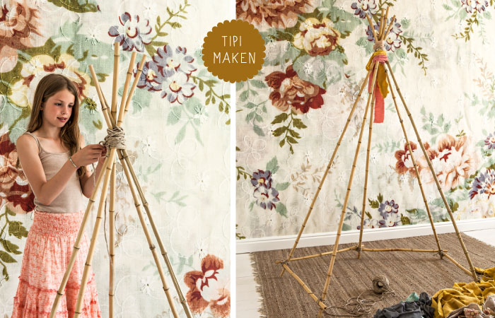 informeel vanavond vloeiend Tipi maken | Kinderkamerstylist