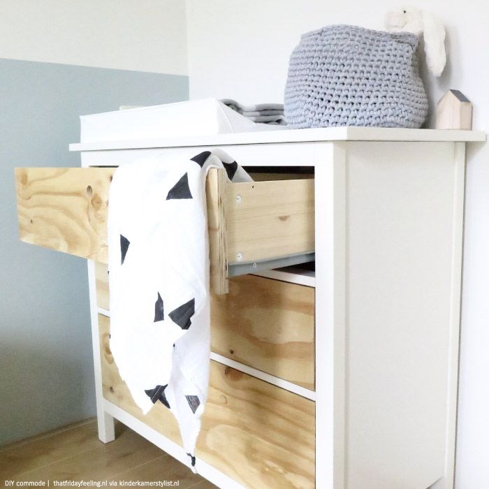 Werkbeschrijving DIY commode via Kinderkamerstylist.nl