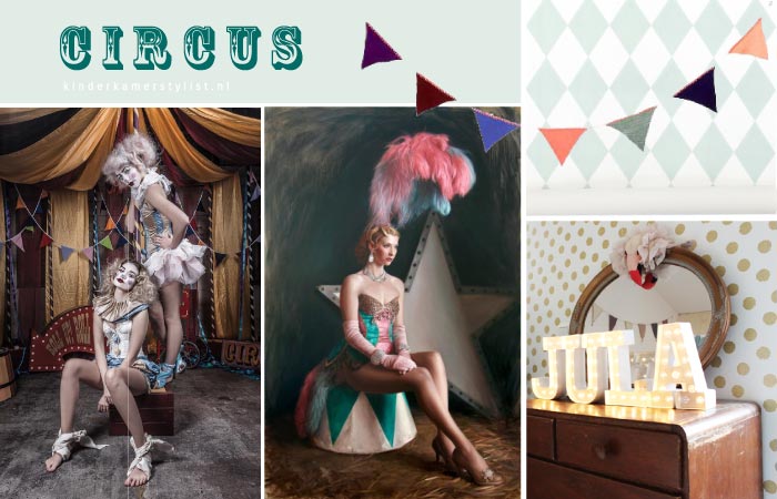 circus thema kinderkamer