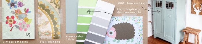 kinderkamer stappenplan moodboard