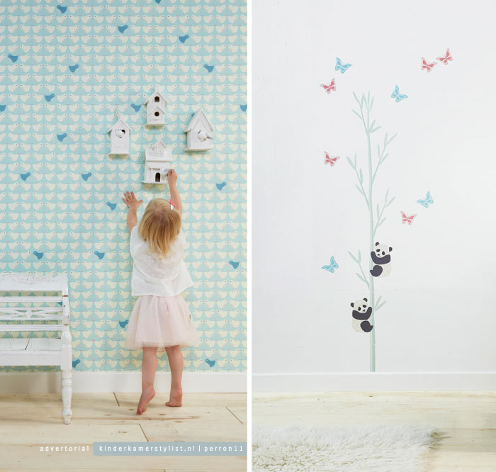 Spiksplinternieuw Behang | Kinderkamerstylist NZ-11