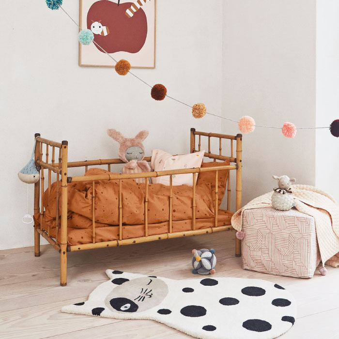 heroïne Bruin werkgelegenheid Poppenbed | Kinderkamerstylist