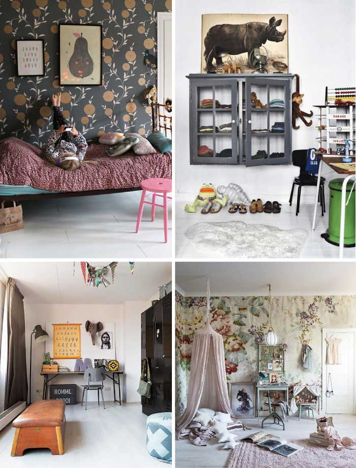 Kinderkamer vintage