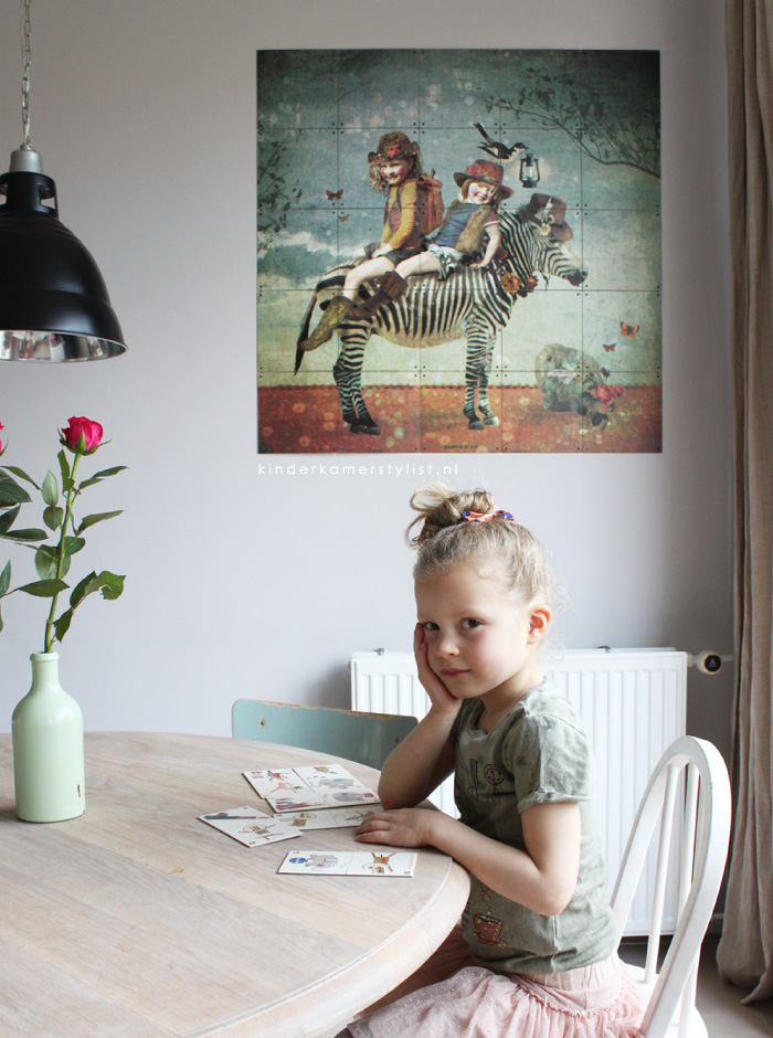 Lyrisch zeil Bot ixxi wanddecoratie | Kinderkamerstylist