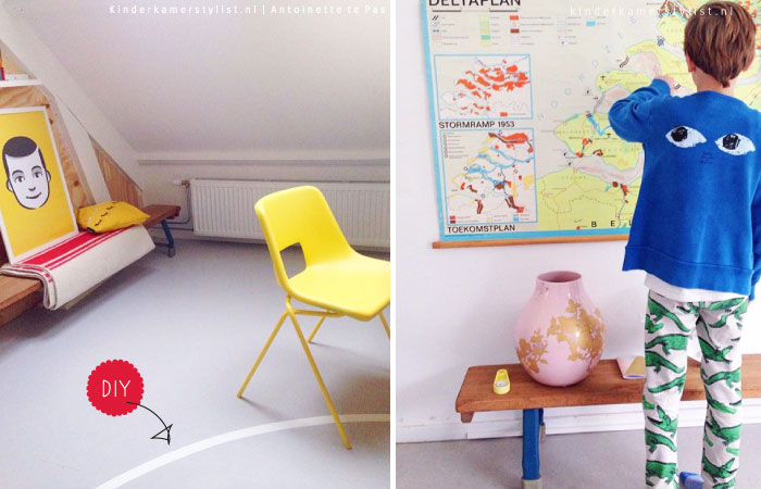 Jongens-speelkamer via Kinderkamerstylist.nl