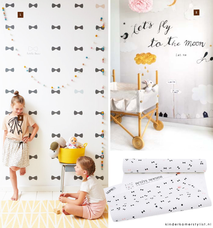 Verrassend Behang | Kinderkamerstylist KA-66