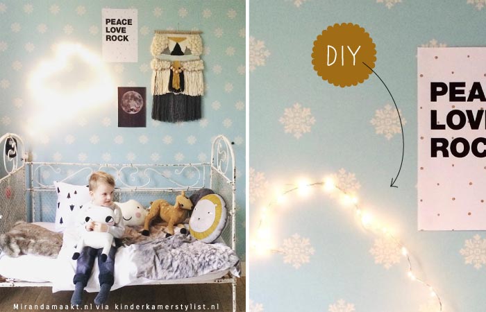 Kinderlamp maken diy lamp