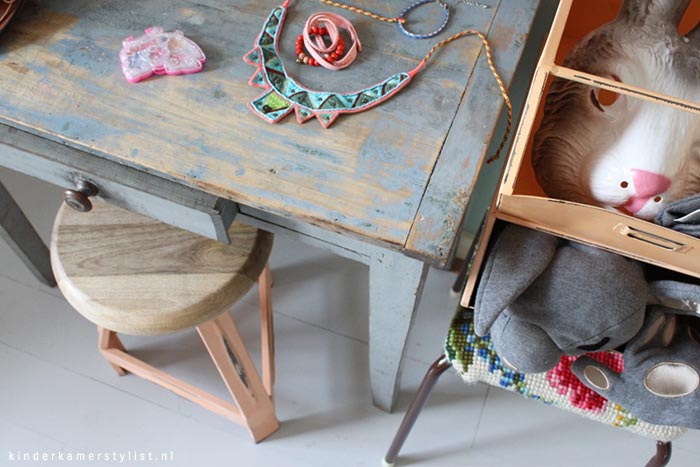 make-up tafel idee